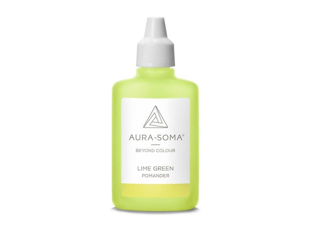Aura Soma - Lime Green Pomander <BR> 檸檬綠保護靈氣 (Pre-Order: Delivery December 2021) - newearthstore
