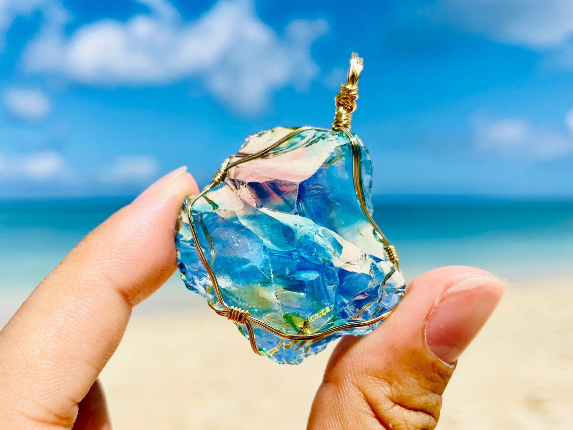 Lemurian Dream New Earth Rainbow Pendant Collection