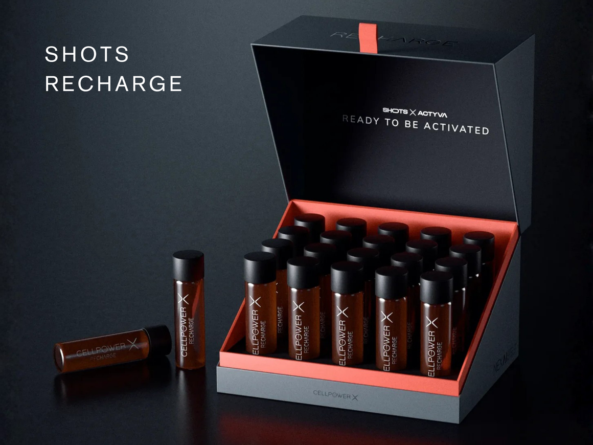 CellPower X - SHOTS RECHARGE 充電濃縮液體補充劑 ( Pre-Order 接受預購 ) 預計11月初抵達