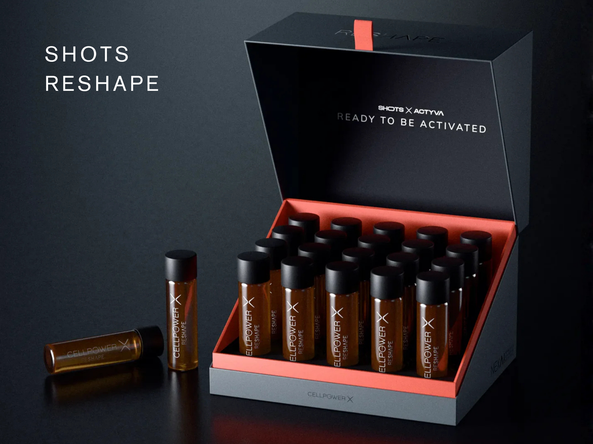 CellPower X - SHOTS RESHAPE 重塑濃縮液體補充劑 ( Pre-Order 接受預購 ) 預計11月初抵達