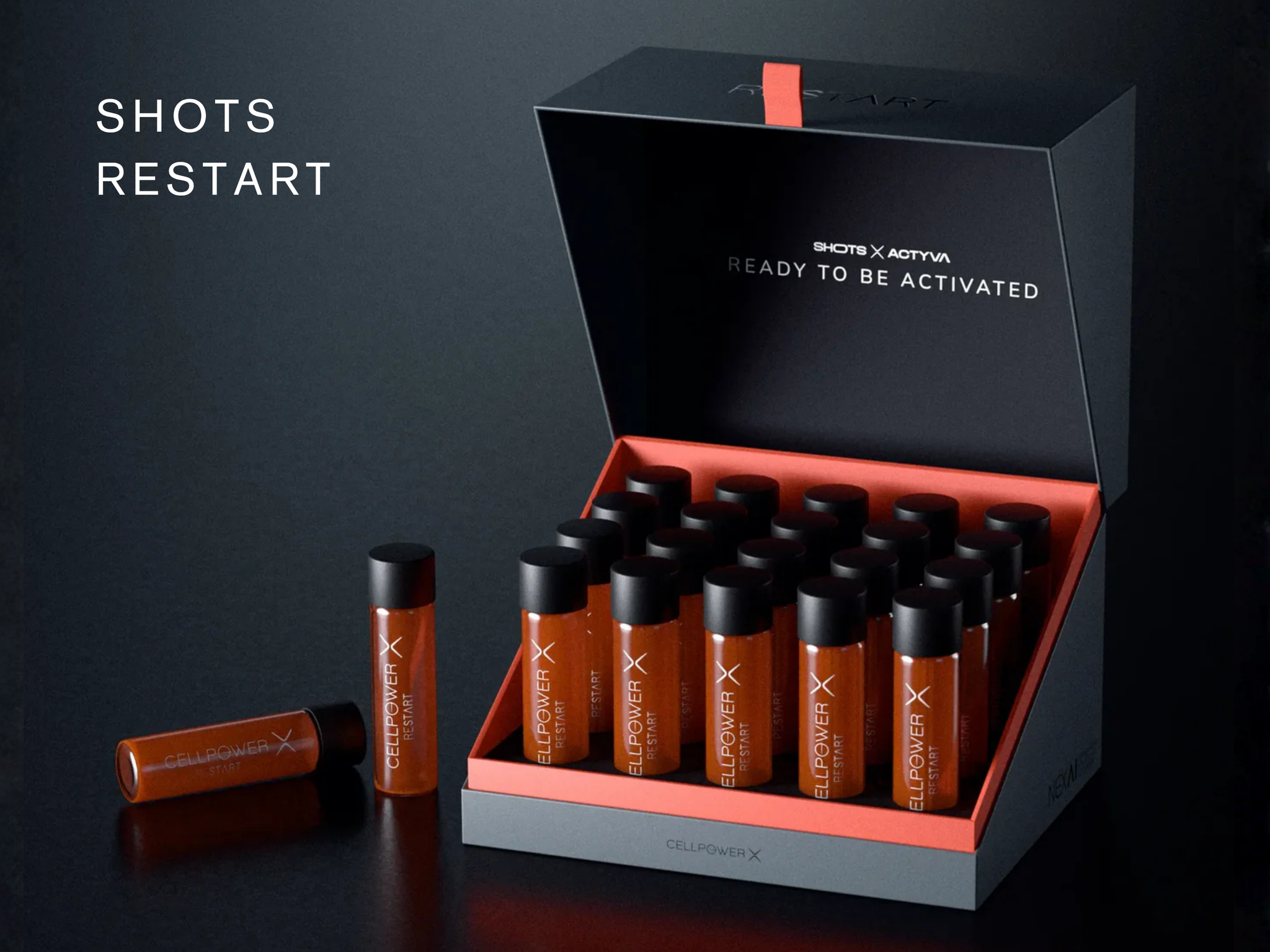 CellPower X - SHOTS RESTART 重啟濃縮液體補充劑 ( Pre-Order 接受預購 ) 預計11月初抵達