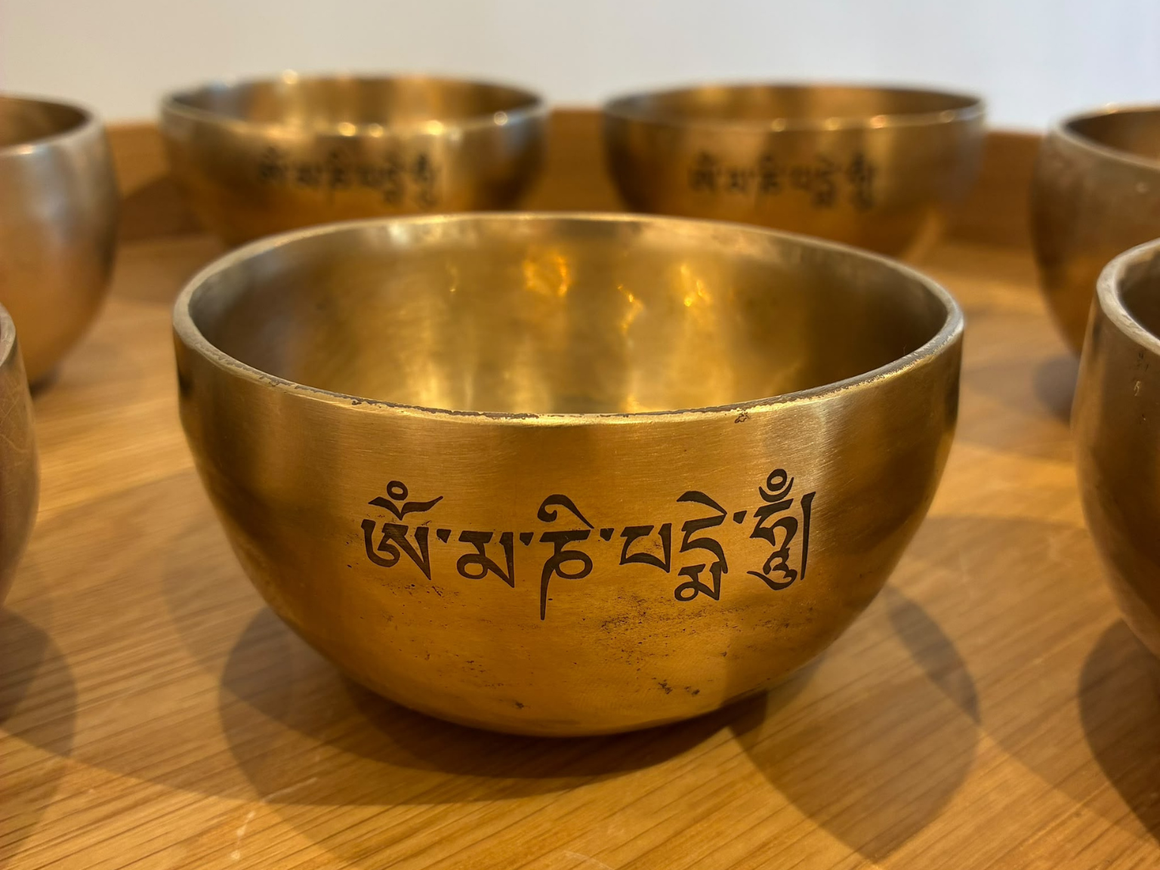 Dr. Buathon聲音能量校對・[金剛薩埵心咒] 修持專用頌缽套裝 (Pre-order 接受預購）
