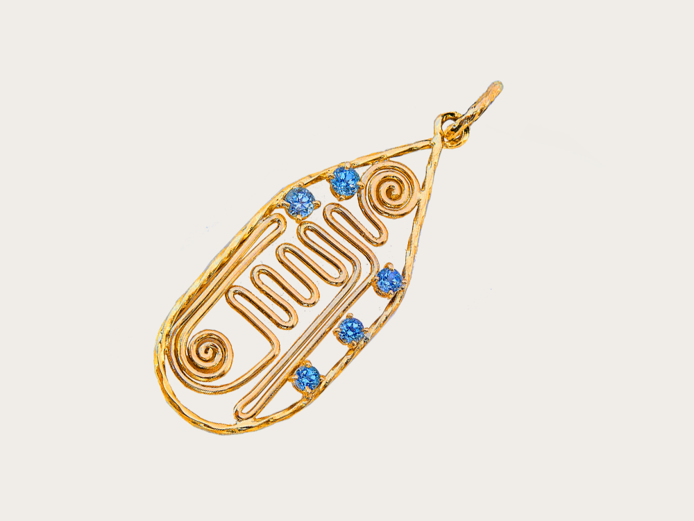 Selfic Circuit Collection <BR>  ASTRA COMMUNICATION CIRCUIT PENDANT <BR> ASTRA 溝通電路吊墜 ( Pre Order 接受預購 : 截數日為每個月的 15 號 ) ( *因全人手製作，預購時間最少 2-3個月 )