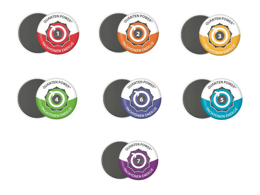 Quantum Power 超光速次原子粒子保護晶片組合 <BR> CHAKRAS SET Chips Set 平衡脈輪組合（ Pre-order 接受預購 ) - newearthstore
