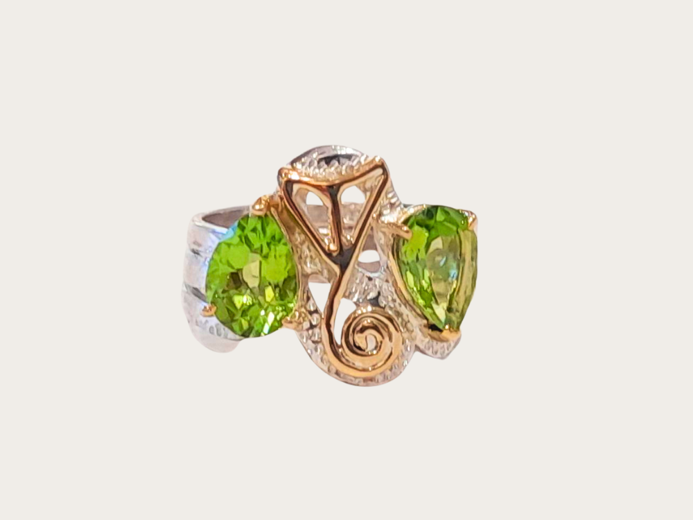 Selfic Circuit Collection <BR>  Pejda Ring <BR> 佩達豐盛戒指 ( Pre Order 接受預購 : 截數日為每個月的 15 號 ) ( *因全人手製作，預購時間最少 2-3個月 ) - newearthstore