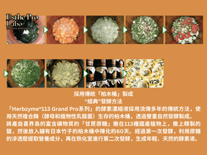 Esthe Pro Labo <BR> HERBZYME113 GRANPRO PLAIN <BR> 原味酵素高濃度發酵植物萃取液  (Launch Promotion 優惠 88 折) （有現貨）