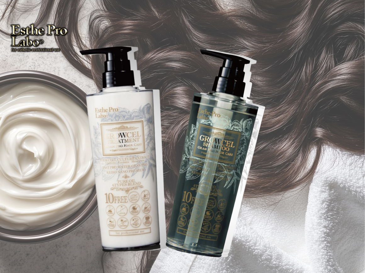 0401 Draft - Esthe Pro Labo Glowcell Shampoo + Treatment Grand Pro Hair Care <BR> Glowcell 專業護理級天然護髮滋潤洗髮露+ 專業護理級天然護髮滋潤髮膜 ~ 優惠組合組合 <BR>  (Launch Promotion 優惠 85 折) ( Pre-Order 接受預購 ) - newearthstore