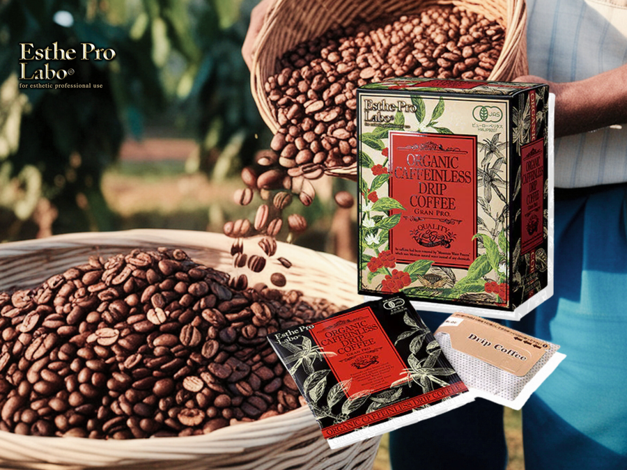0330 Draft - Esthe Pro Labo  ORGANIC CAFFEINLESS DRIP COFFEE <BR> 有機無咖啡因滴漏式咖啡 (Launch Promotion 優惠 88 折)   ( 有現貨 ) - newearthstore
