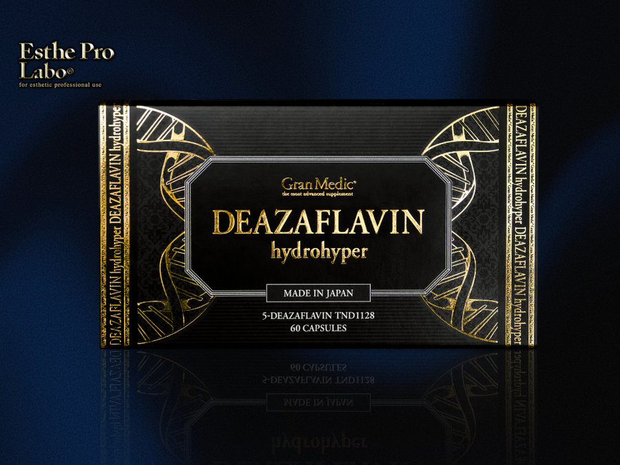 Esthe Pro Labo <BR> Grand Medic DEAZAFLAVIN hydrohyper <BR> 奈米減齡抗衰老脱氮黄素膠囊 (60粒包裝)  （Pre-order 接受預購 ） - newearthstore