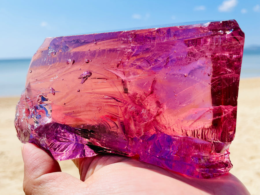 (0513 new pending )Andaras - RARE Magenta Ray Venusian Pure Love - newearthstore