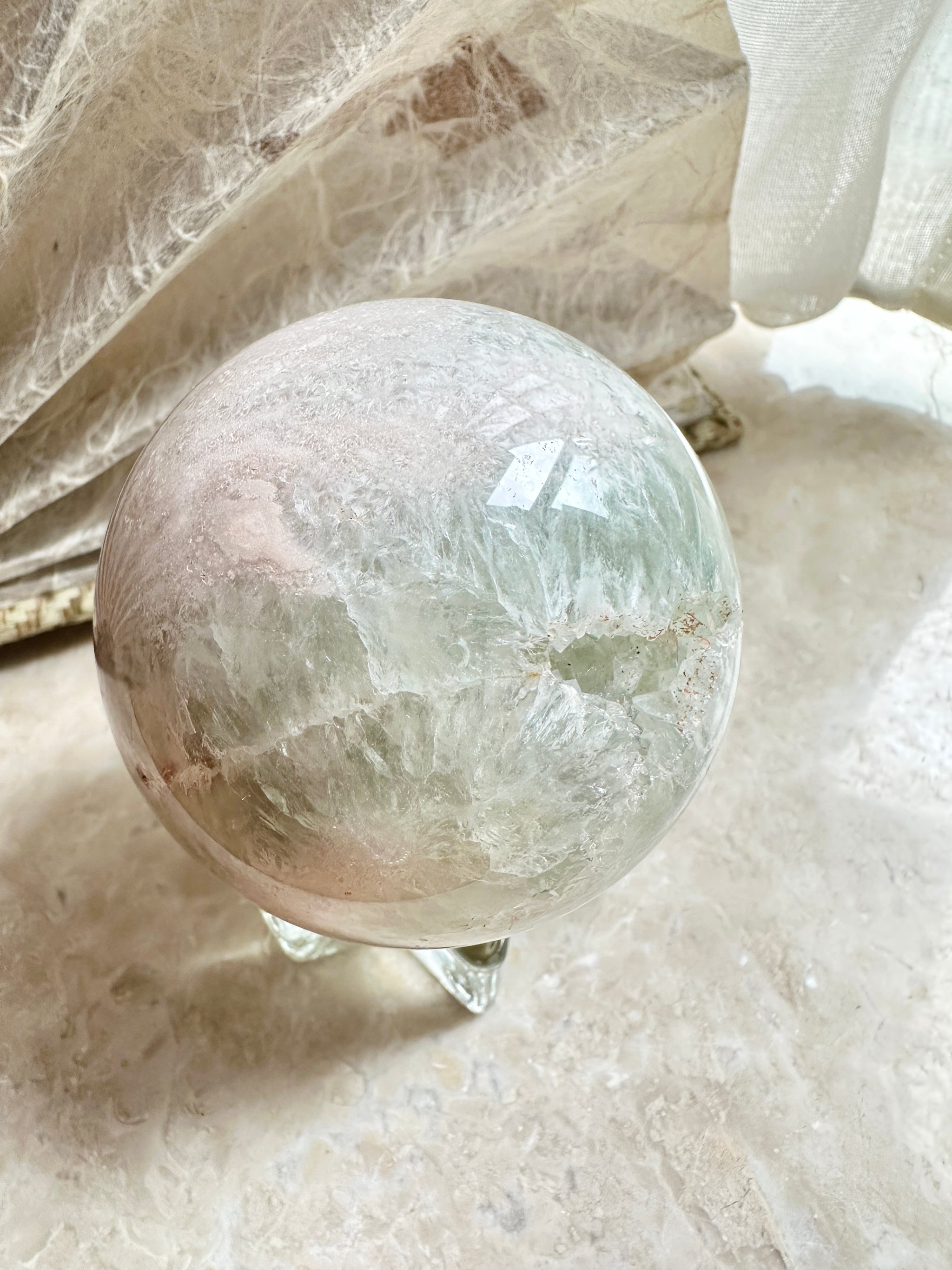GemGem Crystal NEG Exclusive - Smoky Citrine Quartz Sphere極罕有滿 