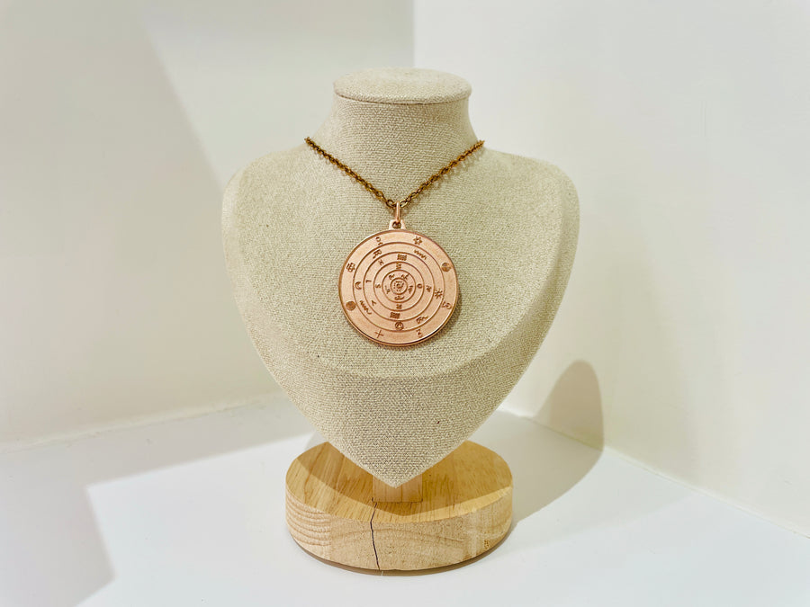 Selfica Jewelry Collection <BR> ATLANTIS SHIELD <BR> 亞特蘭提斯能量盾牌 (青銅) <BR>(有現貨 ） - newearthstore