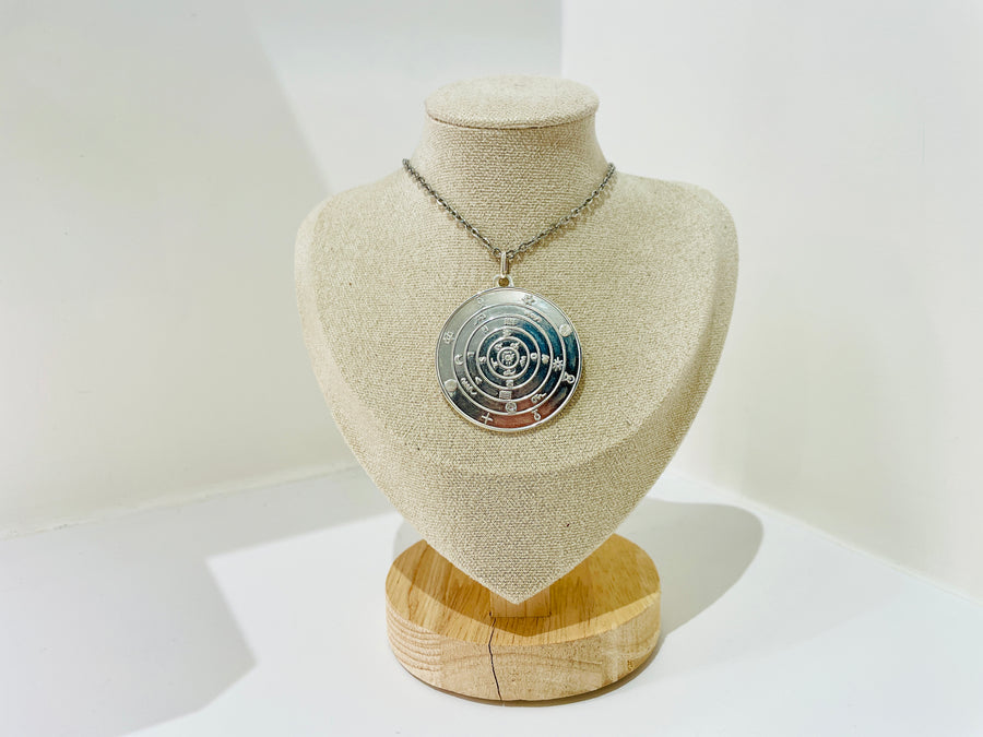 Selfica Jewelry Collection <BR> ATLANTIS SHIELD <BR> 亞特蘭提斯能量盾牌 (銀)<BR>  ( Pre Order 接受預購 : 截數日為每個月的 15 號 ) ( *因全人手製作，預購時間最少 2-3個月 ) - newearthstore