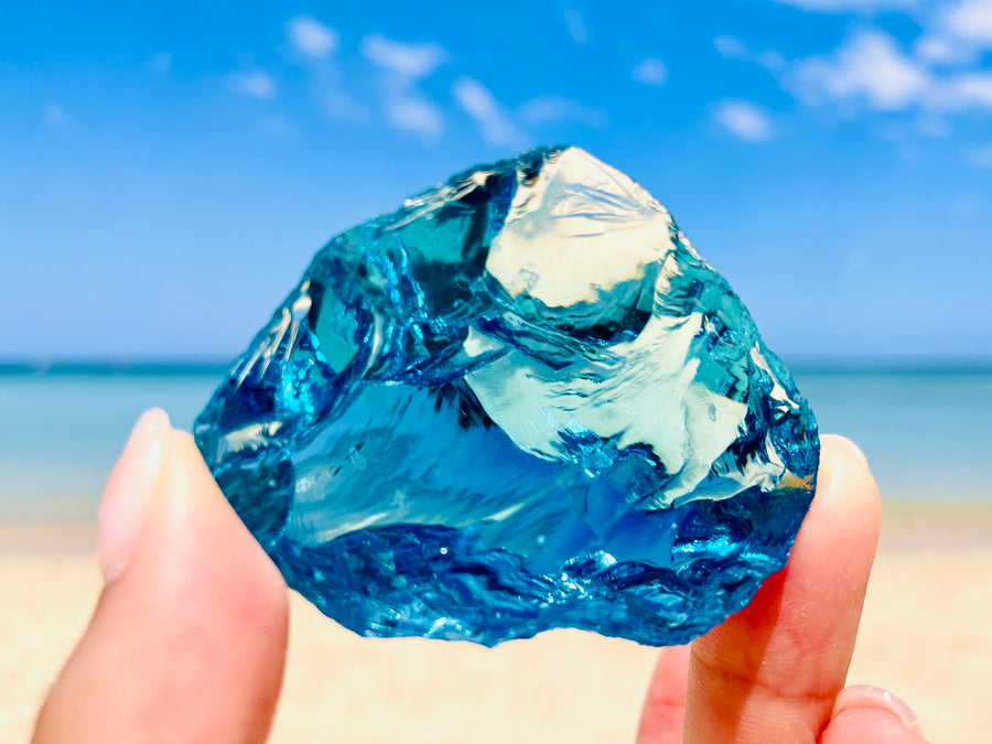 Andaras - Acturian Pure Love Divine Sapphire Ray 極星純淨的愛之藍寶石 53 grams - newearthstore
