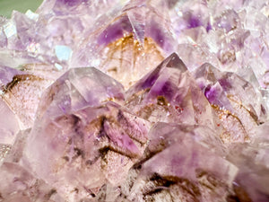 GemGem Crystal NEG Exclusive - Rutilated Amethyst Quartz Cluster <BR>稀有透體紫鈦晶水晶簇 571grams - newearthstore