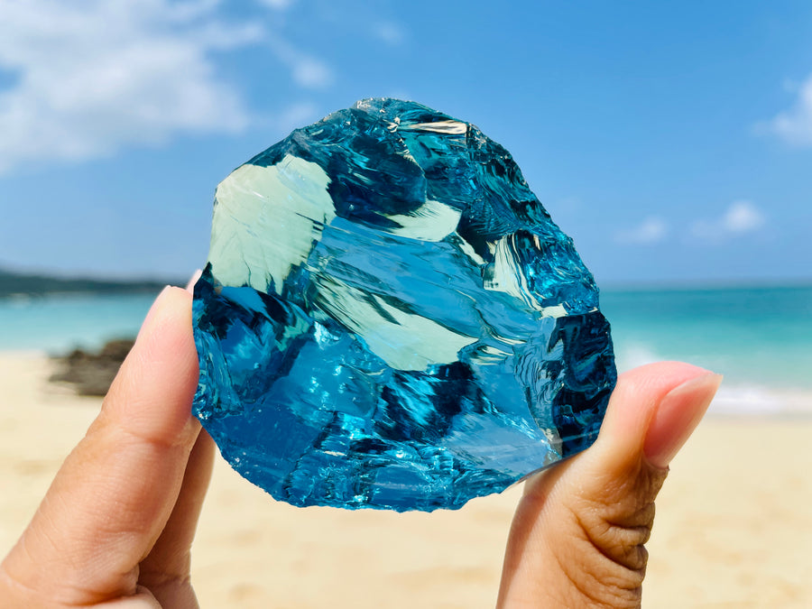 Andaras - Acturian Pure Love Divine Sapphire Ray 極星純淨的愛之藍寶石 105 grams - newearthstore