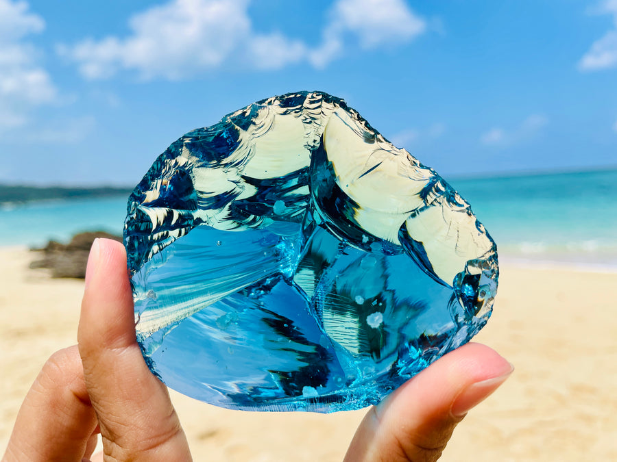 Andaras - Acturian Pure Love Divine Sapphire Ray 極星純淨的愛之藍寶石 143 grams - newearthstore