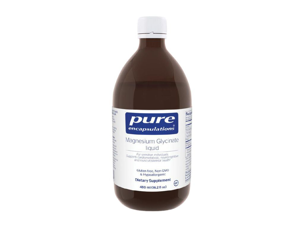 Pure Encapsulation - Magnesium Glycinate Liquid<BR> 液態鎂 (甘氨酸鎂液體) - newearthstore