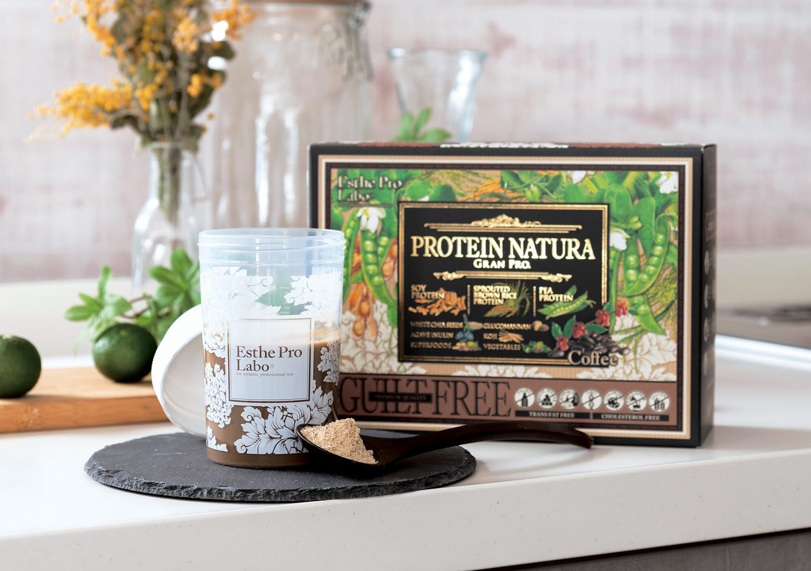 Esthe Pro Labo PROTEIN NATURA GRAN PRO <BR> 天然植物蛋白營養補充粉 ( 有現貨 ) - newearthstore