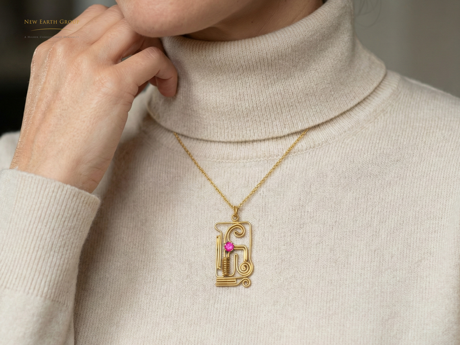 Selfic Circuit Collection <BR>  NEFTI WELLNESS 4 FUNCTION CIRCUIT PENDANT <BR> NEFTI 4 功能健康電路吊墜 ( Pre Order 接受預購 : 截數日為每個月的 15 號 ) ( *因全人手製作，預購時間最少 2-3個月 )