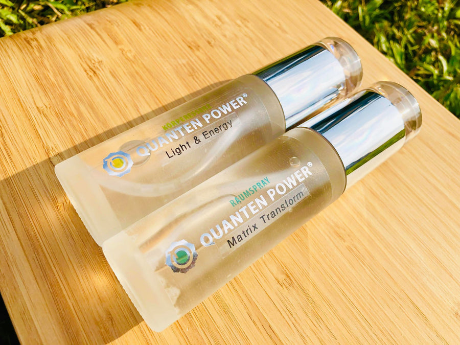 QuantumPower 個人及空間訊息精華噴霧 Combo  - Light Energy 光子及能量補充增強 60mL & Matrix Transform 量子矩陣能量轉換 60mL ( Pre-Order: 預購2021年 2月下旬到貨 ) - newearthstore