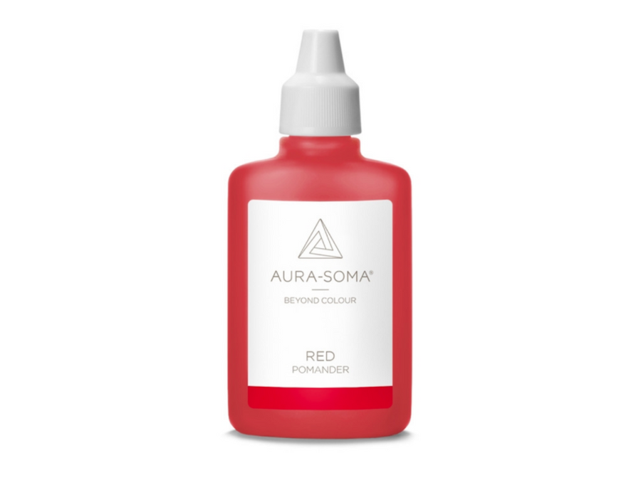 Aura-Soma Red Pomander<BR>紅色波曼德 25ml - newearthstore