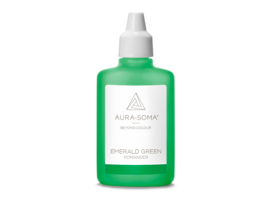 Aura-Soma Emerald Green Pomander<BR>翠綠色波曼德 25ml - newearthstore