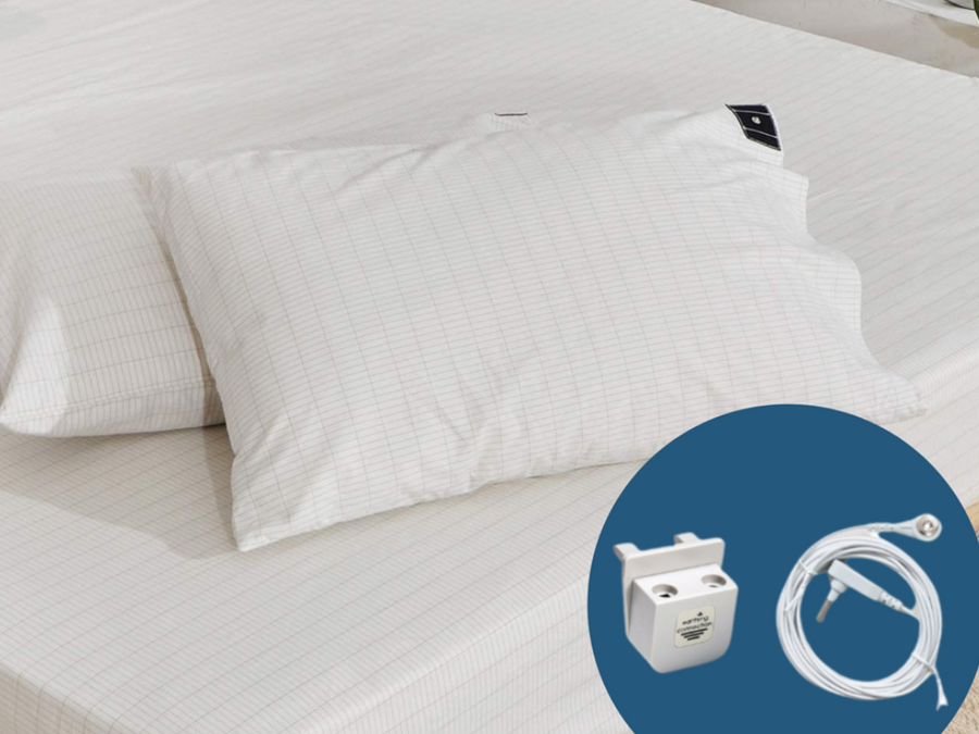 雙人接地枕頭袋套裝 Grounding Pillow Case (接受預訂 Pre-Order) <BR> - newearthstore