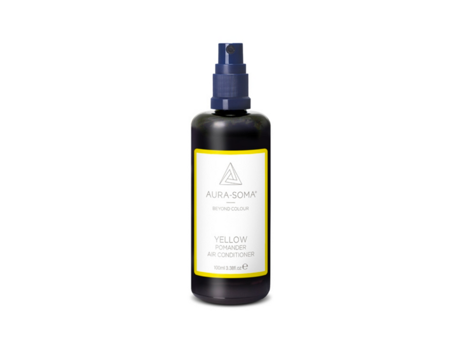 Aura-Soma Yellow Air Conditioner<BR>黃色噴霧瓶 100ml - newearthstore