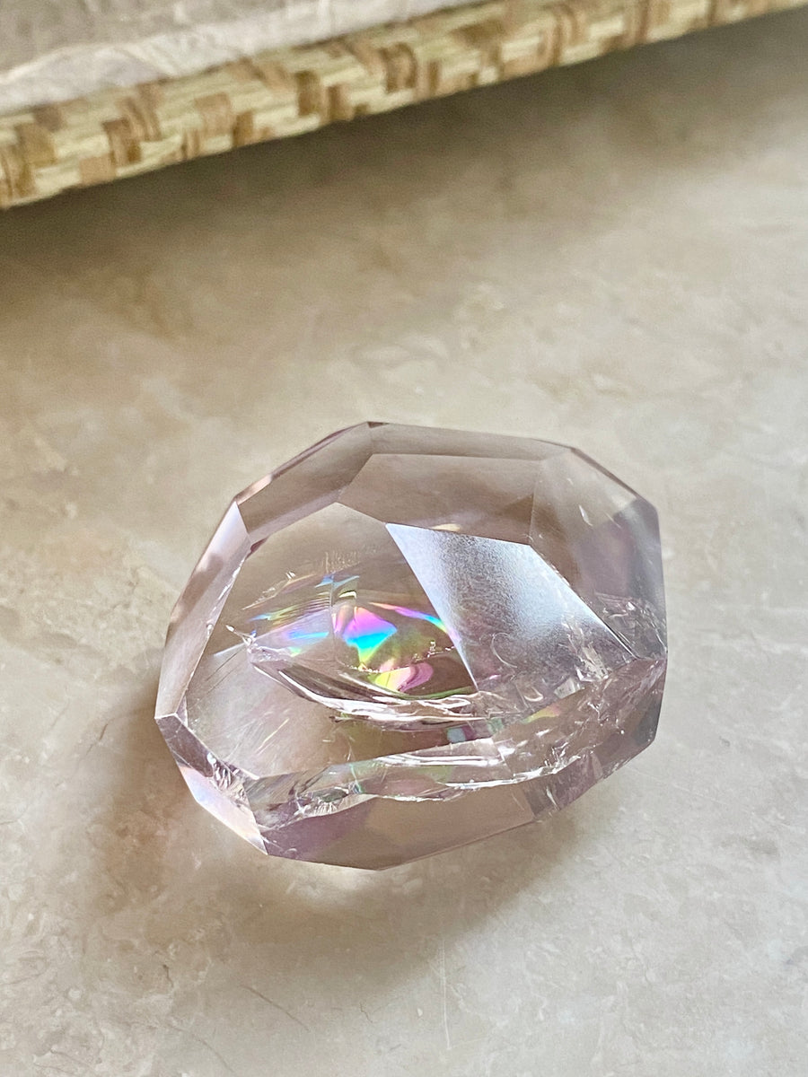 Rainbow Amtrine Freefrom Crystal <BR> 極透體爆彩虹紫黃晶 25 grams - newearthstore