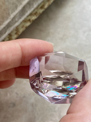 Rainbow Amtrine Freefrom Crystal <BR> 極透體爆彩虹紫黃晶 25 grams - newearthstore