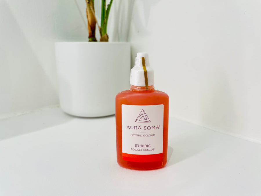 Aura Soma - Pocket Rescue 便攜平衡油 <BR> Etheric Rescue 物質感官光體 25mL（ 有現貨 ) - newearthstore