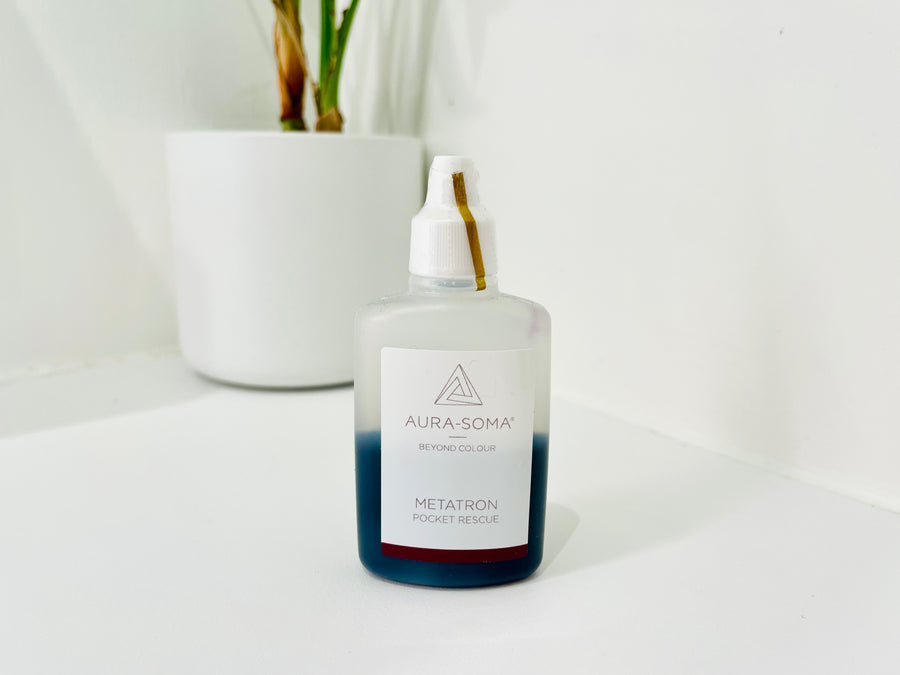 Aura Soma - Pocket Rescue 便攜平衡油 <BR> Metatron Rescue 誓約大天使麥達昶 25mL（ Pre Order 接受預購 ) - newearthstore