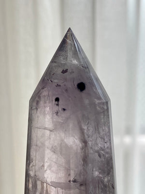 GemGem Crystal x NEG Exclusive Collection - 24 sided Amethyst Vogel<BR>紫水晶24面體 266 grams - newearthstore
