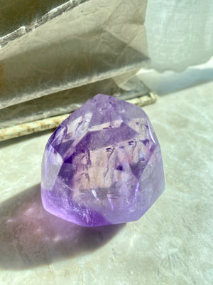 GemGem Crystal x NEG Exclusive Collection - Purple Azeztulite freeform <BR> 紫色阿賽斯特萊水晶 120 grams - newearthstore