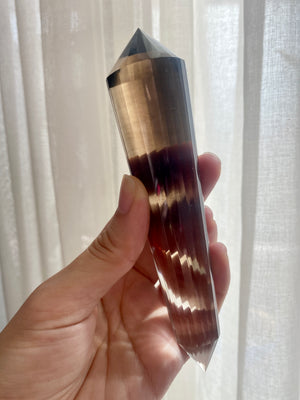 GemGem Crystal x NEG Exclusive Collection - Smoky Quartz Double Terminated 24 sided Crystal <BR>  24面體雙尖茶水晶 169 grams - newearthstore
