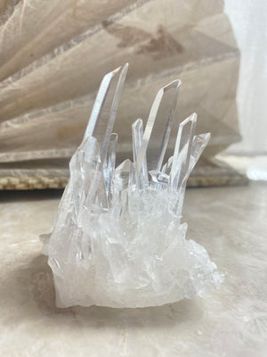 GemGem Crystal x NEG Exclusive Collection - Lemurian Quartz Cluster (Small) <BR> 列木里亞水晶簇 60 grams - newearthstore