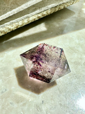 GemGem Crystal - Double Point Super Seven <BR> 超級七雙尖晶石 35 grams - newearthstore