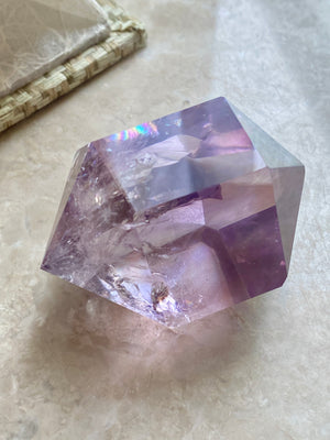 GemGem Crystal NEG Exclusive - Purple Azeztulite <BR> 紫色阿賽斯特萊水晶 97 grams - newearthstore