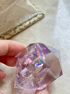 GemGem Crystal NEG Exclusive - Purple Azeztulite <BR> 紫色阿賽斯特萊水晶 97 grams - newearthstore