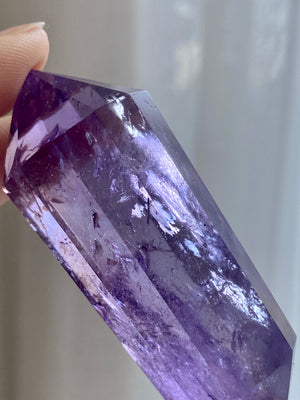 GemGem Crystal NEG Exclusive - 12 Sided Amethyst quartz <BR> 紫水晶12面體 60 grams - newearthstore