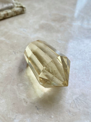 GemGem Crystal NEG Exclusive - 12 Sided Citrine <BR> 黃水晶12面體 26 grams - newearthstore