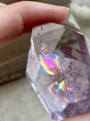 GemGem Crystal x NEG Exclusive - Purple Azeztulite <BR> 紫色阿賽斯特萊水晶  43 grams - newearthstore