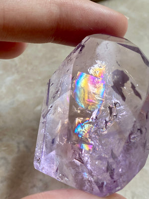GemGem Crystal x NEG Exclusive - Purple Azeztulite <BR> 紫色阿賽斯特萊水晶  43 grams - newearthstore