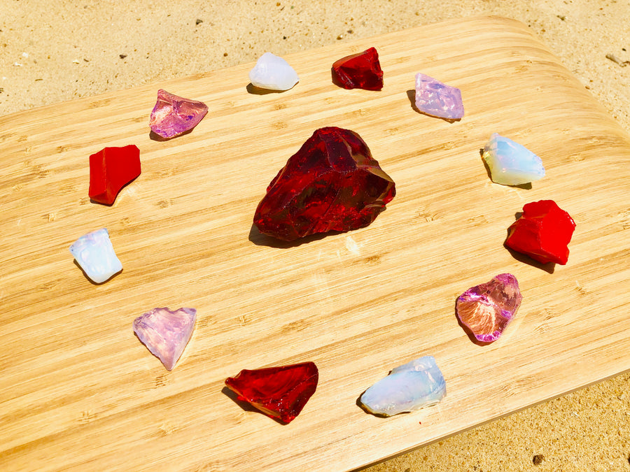 Andaras  - Divine Love Power Grid Set 2 <BR> 神聖的愛力量組合 248grams - newearthstore