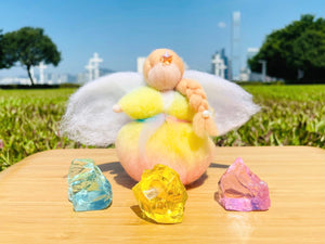 (1017 New pending ) Andara - New Earth Three Fold Flame with Angel Activation Set <BR> 新地球三火焰天使啟動 A 95 grams - newearthstore