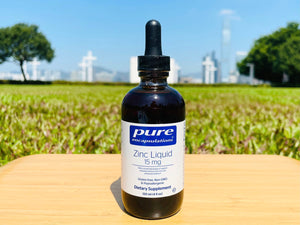Pure Encapsulation - Zinc liquid < BR > 液態鋅 15mg 120mL - newearthstore