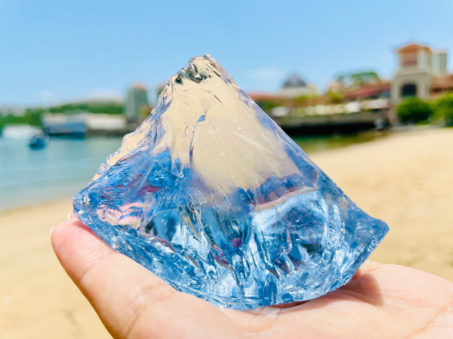 Andaras - Lilac Ice Diamond Light Activator <BR> 淡紫色冰鑽光之啟動 147 grams - newearthstore