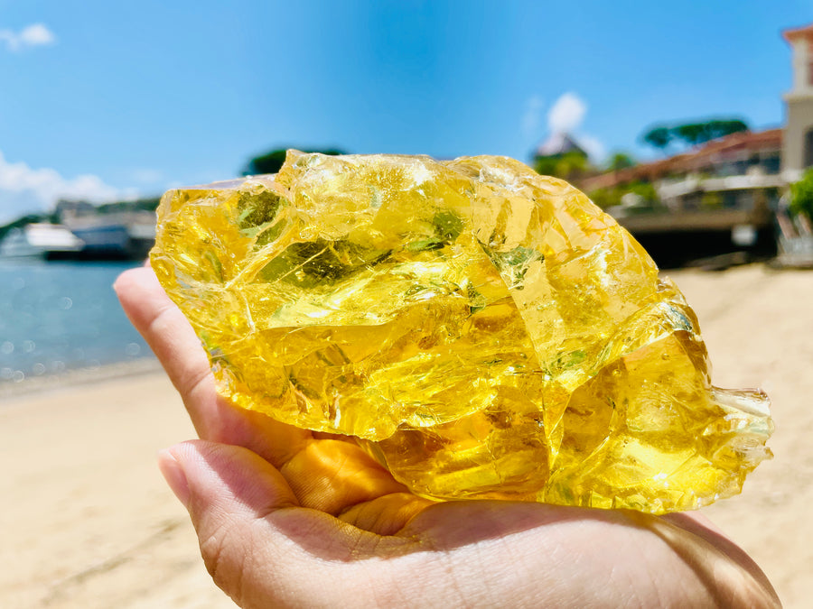 ( new pending ) Andaras - Liquid Golden Light Andara <BR> 神聖的太陽光芒 400 grams - newearthstore