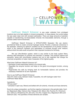 CellPower Water® Enhancer - CellPower 氫水增強補充劑 ( HKD 350 ) - newearthstore